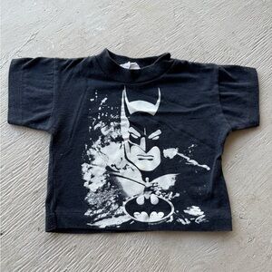 Vintage Black Batman Kids T-Shirt